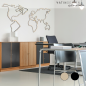 Preview: Wandholz Welt unlasiert