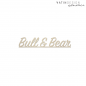 Preview: Schriftholz "BULL&BEAR"